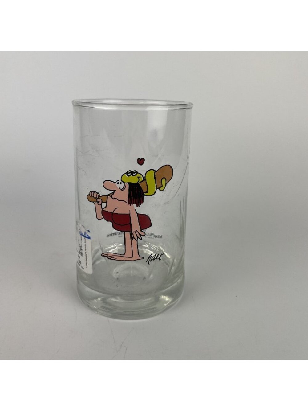 Vintage 1981 Arby’s B.C. Ice Age Collector Series Drinking Glass | Cartoon Art